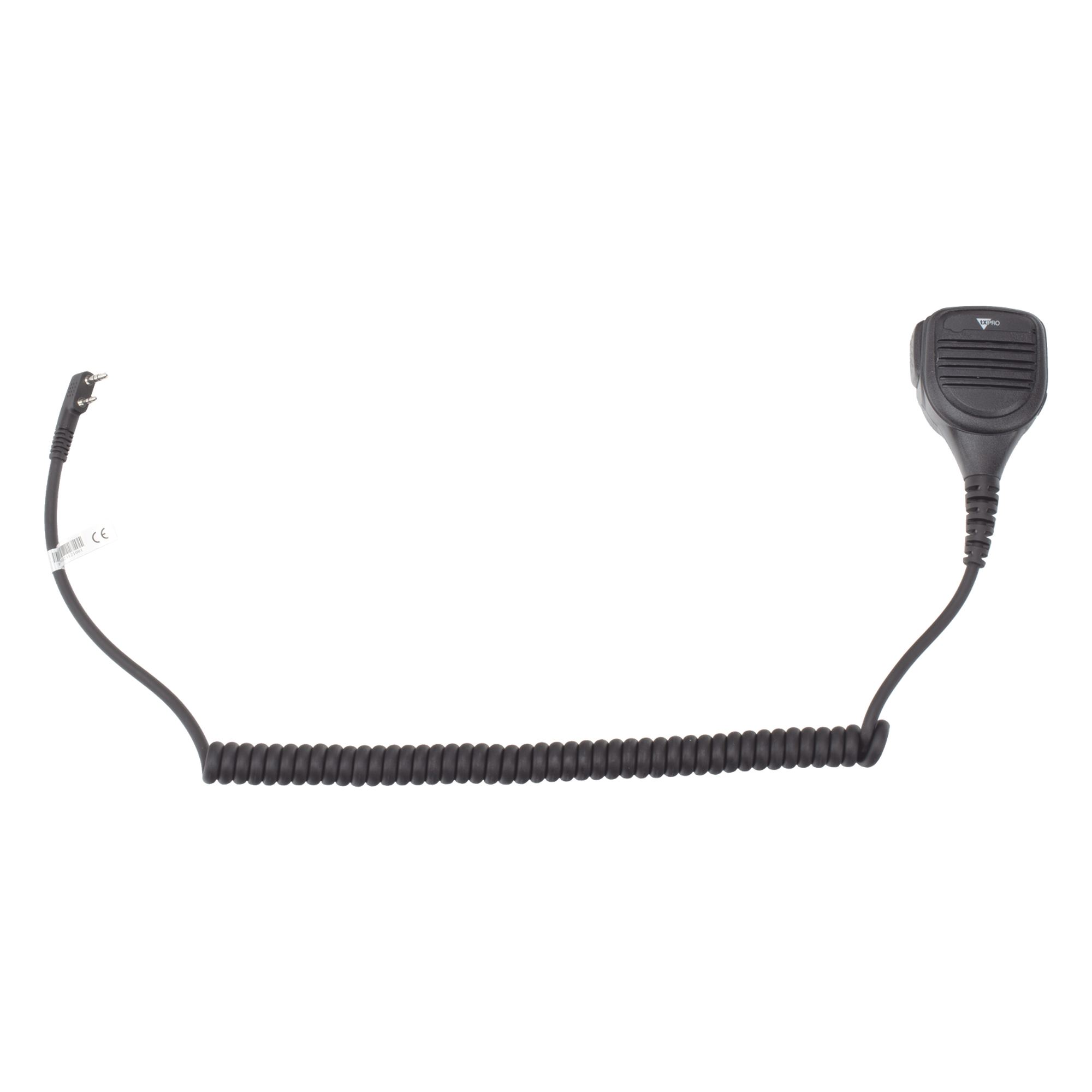 Micrófono-Bocina para Intemperie / IP54 / Cable Kevlar Grado Médico / Resistencia 40 kg / PTT con Guantes / Clip Rotativo 360°