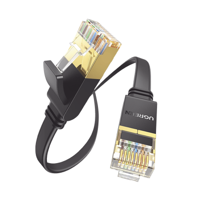 Cable Ethernet Plano Cat7 U/FTP 10 Gigabit 600MHz 2 Metros (6.56 Pies)