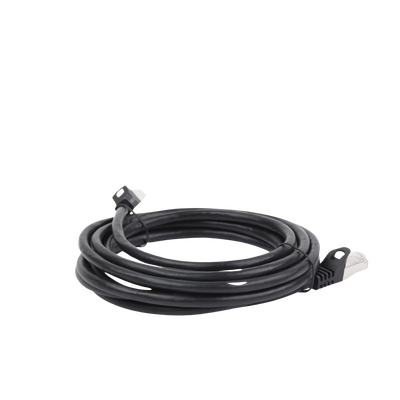 Cable de Parcheo FTP Cat6 - 3.0 Metros (9.84 Pies) - Negro