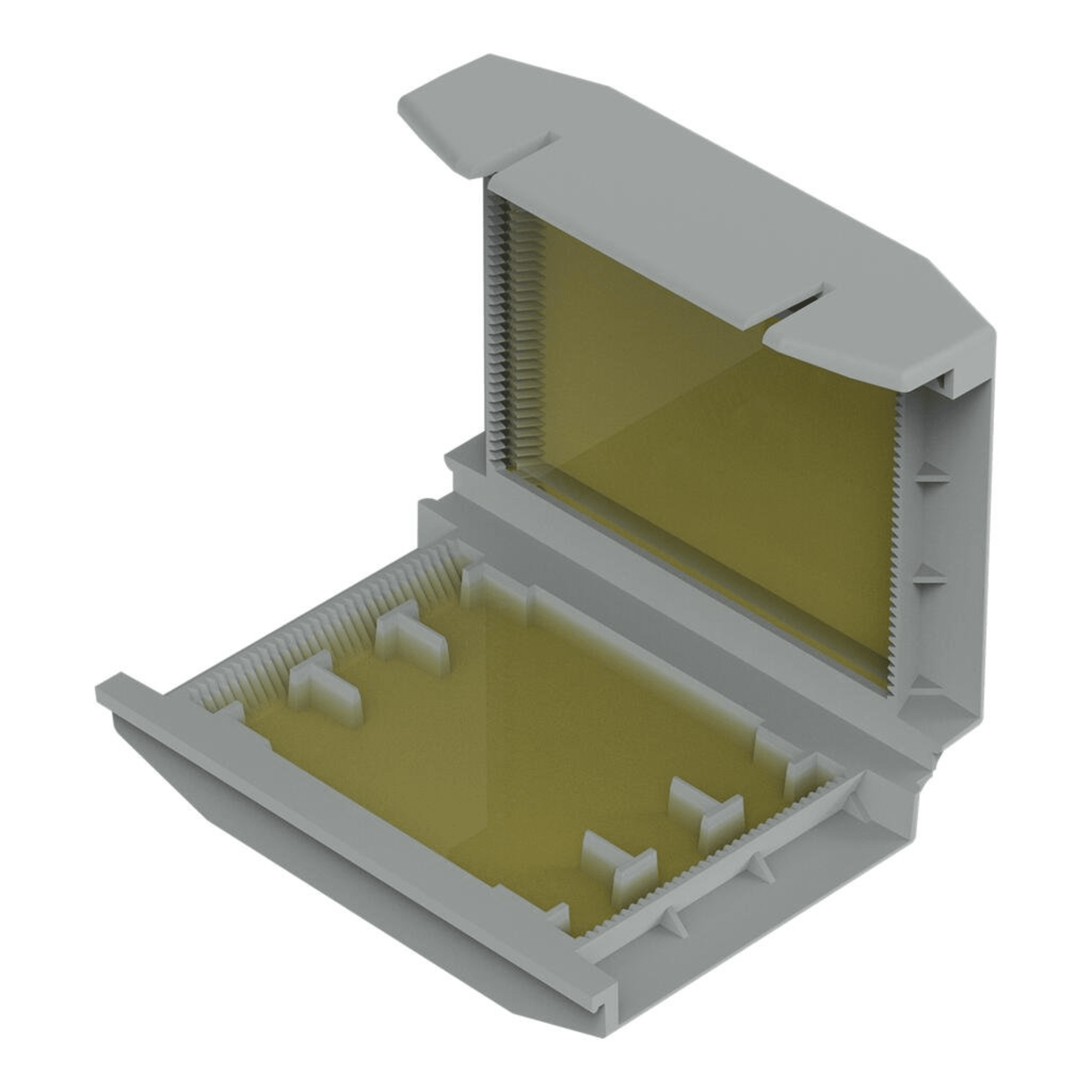 Gelbox Serie 221 / Conexión en Línea / Para Cables hasta 4 mm² / Con Gel Protector / Grado IPX8 Certificado / Reutilizable / Sin Silicona — WAGO · SKU 207-1373