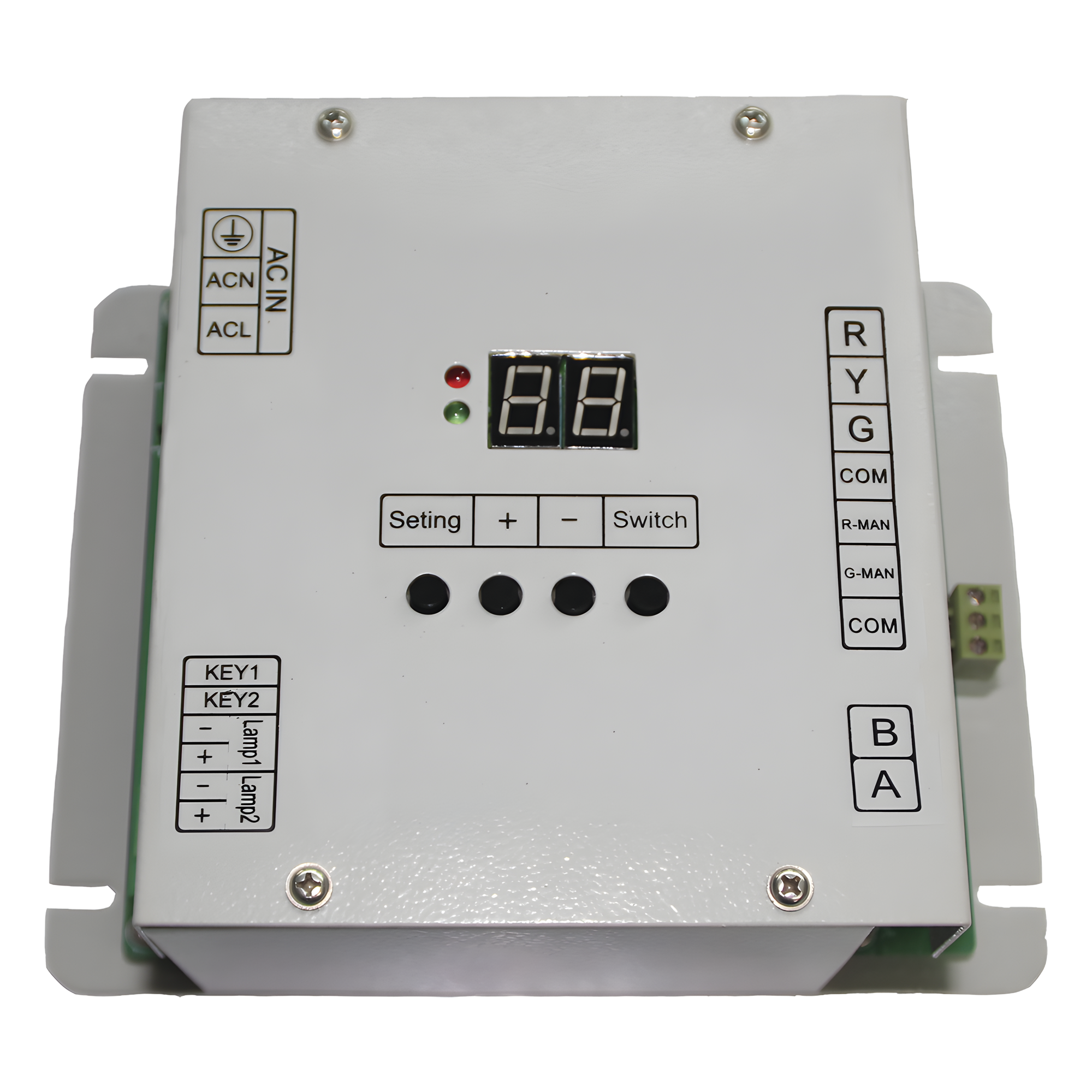 Controlador D / Tráfico P / Cruce Peatonal / 5 Salidas / Con Gabinete. — ACCESSPRO · SKU PROPEDPASS