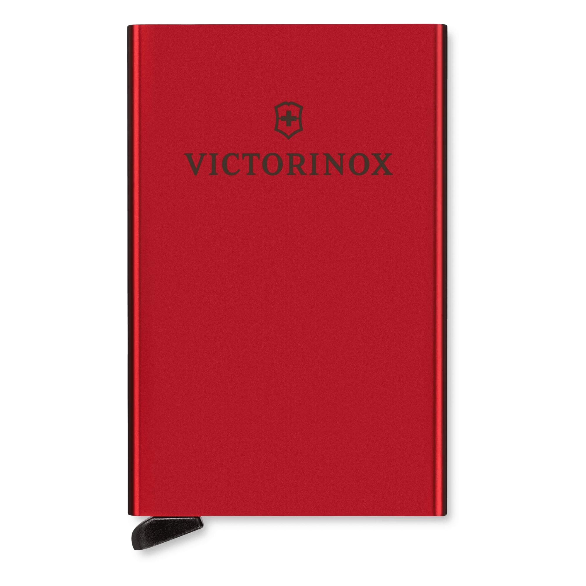 Tarjetero / Almacenamiento Seguro 4-6 Tarjetas / Aluminio Duradero / Protección RFID / Sistema Deslizamiento Patentado / Color Rojo. — VICTORINOX · SKU 612-676