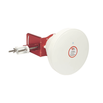 Antena Sectorial Horn / 4.9-6.5 GHz / 19 dBi / Haz 30° / Polarización Dual V/H 45° / IP Resistente a Intemperie