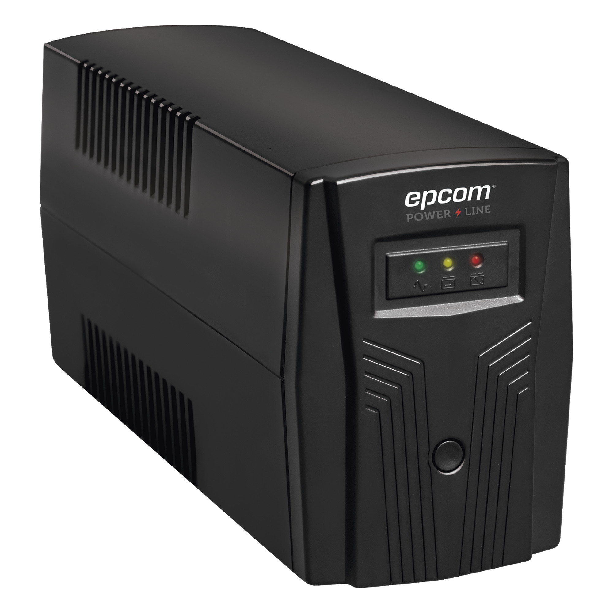 UPS de 500VA/300W / Regulador de Voltaje AVR / Batería de 7 Ah / 4 Tomas NEMA 5-15R / Display de LED — EPCOM POWERLINE · SKU EPU500L