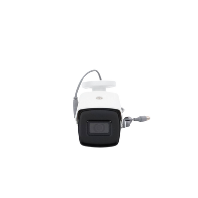 Bala TURBOHD 4K (8 Megapixeles) / Gran Angular 102º / Lente 2.8 mm / Exterior IP67 / IR EXIR 60 mts / dWDR
