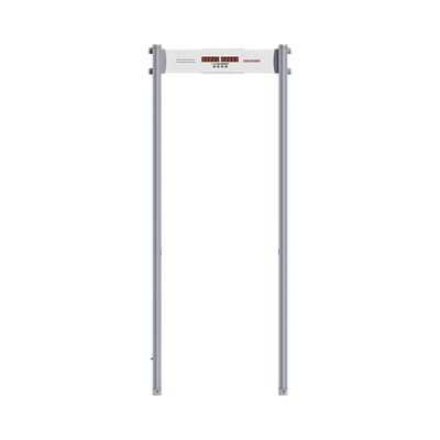 Arco Detector de Metales de 6 Zonas / Contador de Personas y Alarmas / Precisión de una Moneda 25 mm / 255 Niveles Sensibilidad / Pantalla LED 
