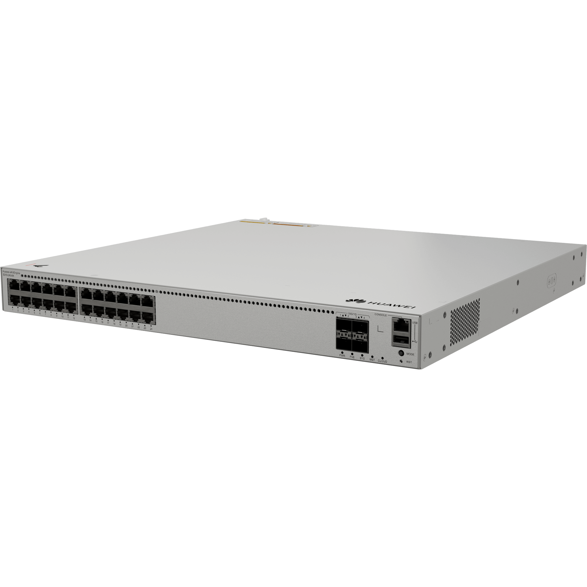 Switch eKit Distribución/Acceso Administrable Capa 3 / 24 Puertos Gigabit PoE++ & 4 Puertos SFP+ 10 Gbps / PoE Budget 2,268 W / Soporta iStack / Gestión Gratuita desde la Nube / Sin Licenciamiento