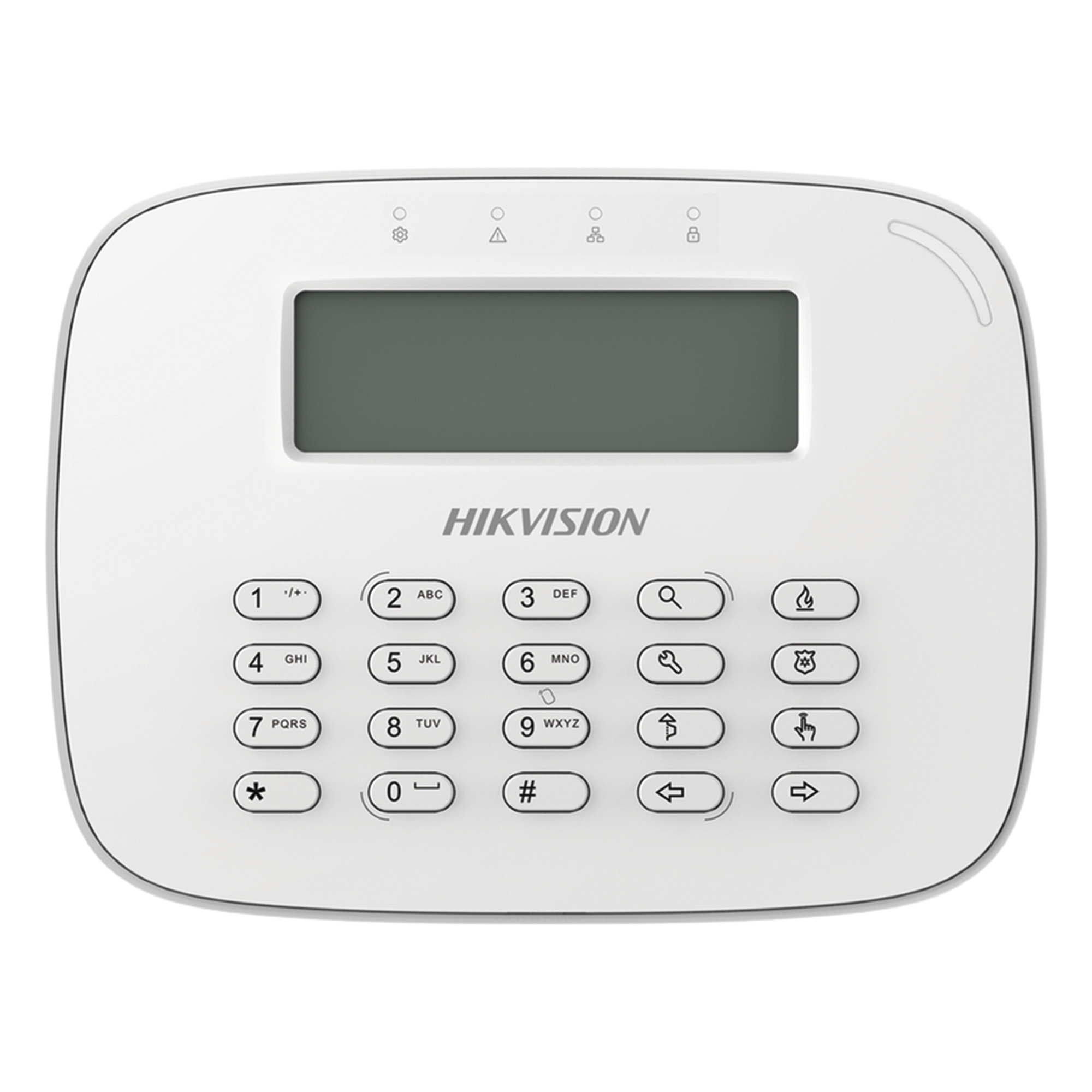 Teclado LCD / Cableado / Compatible con el Panel Hibrido Hikvision DS-PHA64-W4P y DS-PHA64-W4P2 — HIKVISION · SKU DS-PK-LRT