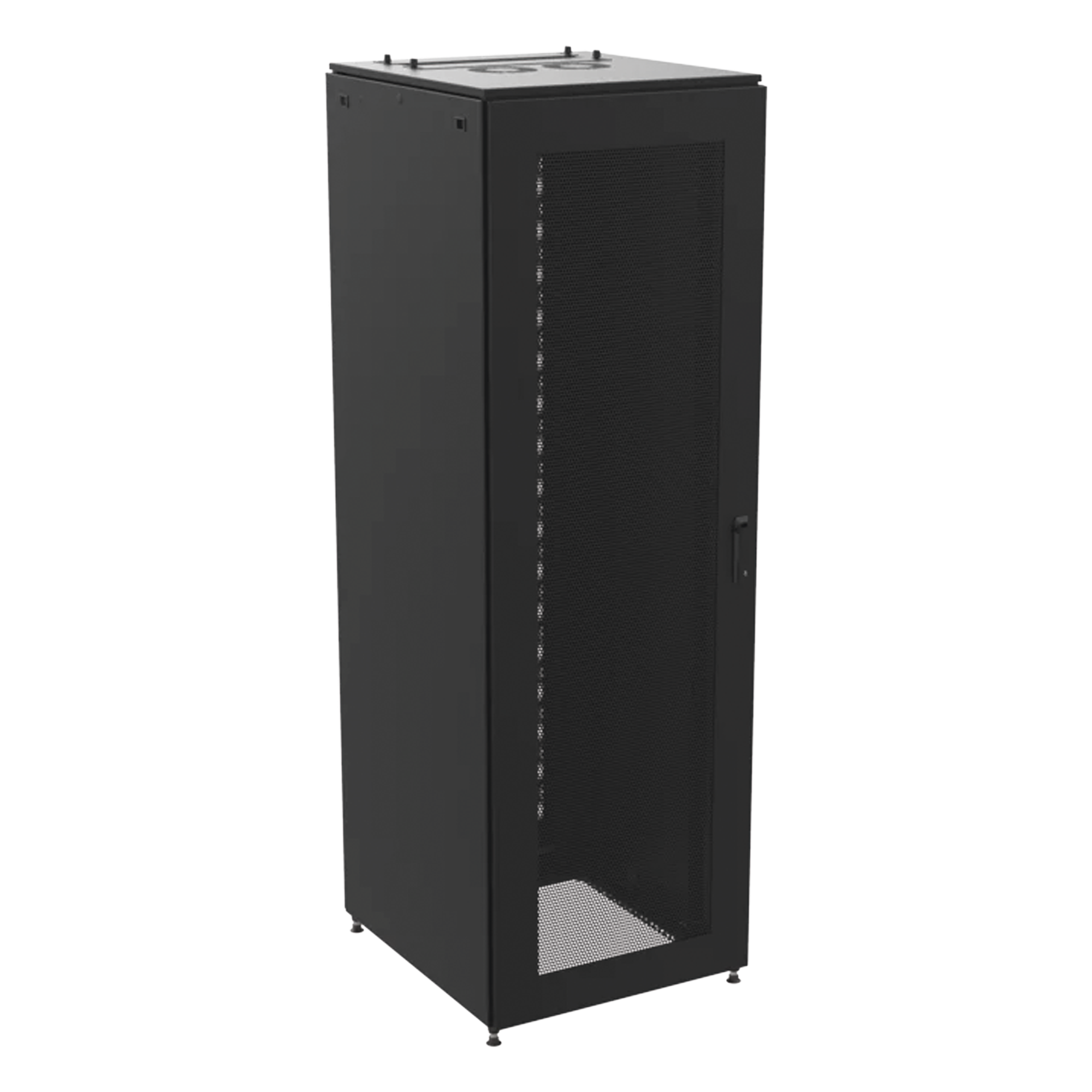 Gabinete de Telecomunicaciones ProLine S1, 600 mm de Ancho, 1000 mm de Profundidad, 45 UR, Color Negro — HOFFMAN · SKU PS1S21610B