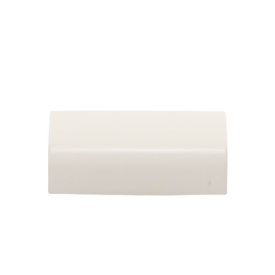 Unión recta, para uso con canaleta LD5, material ABS, Color Blanco Mate