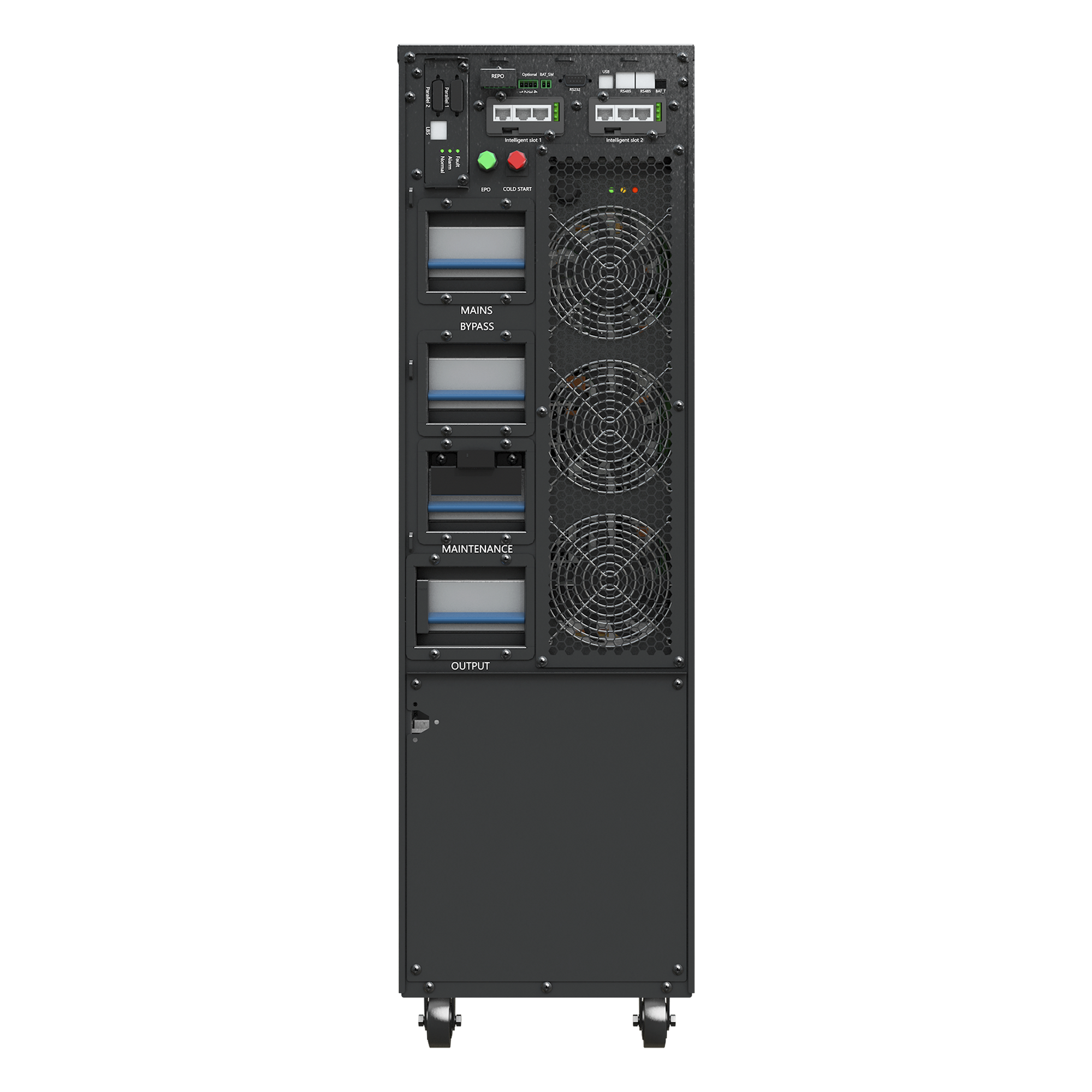 UPS de 20 KVA, Online Doble Conversión, 3F 200 - 240 Vac de Entrada, 200 - 240 Vac de Salida, Terminal Hardwired, Onda Senoidal Pura (No incluye banco de Baterías).