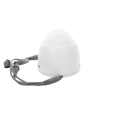 [Dual Light + ColorVu] Turret TURBOHD 3K (5 Megapixel) / Lente 2.8 mm / 30 mts IR + 20 mts Luz Blanca / Gran Angular 104.9° / Exterior IP67 / Micrófono Integrado / dWDR / 4 Tecnologías / Metal