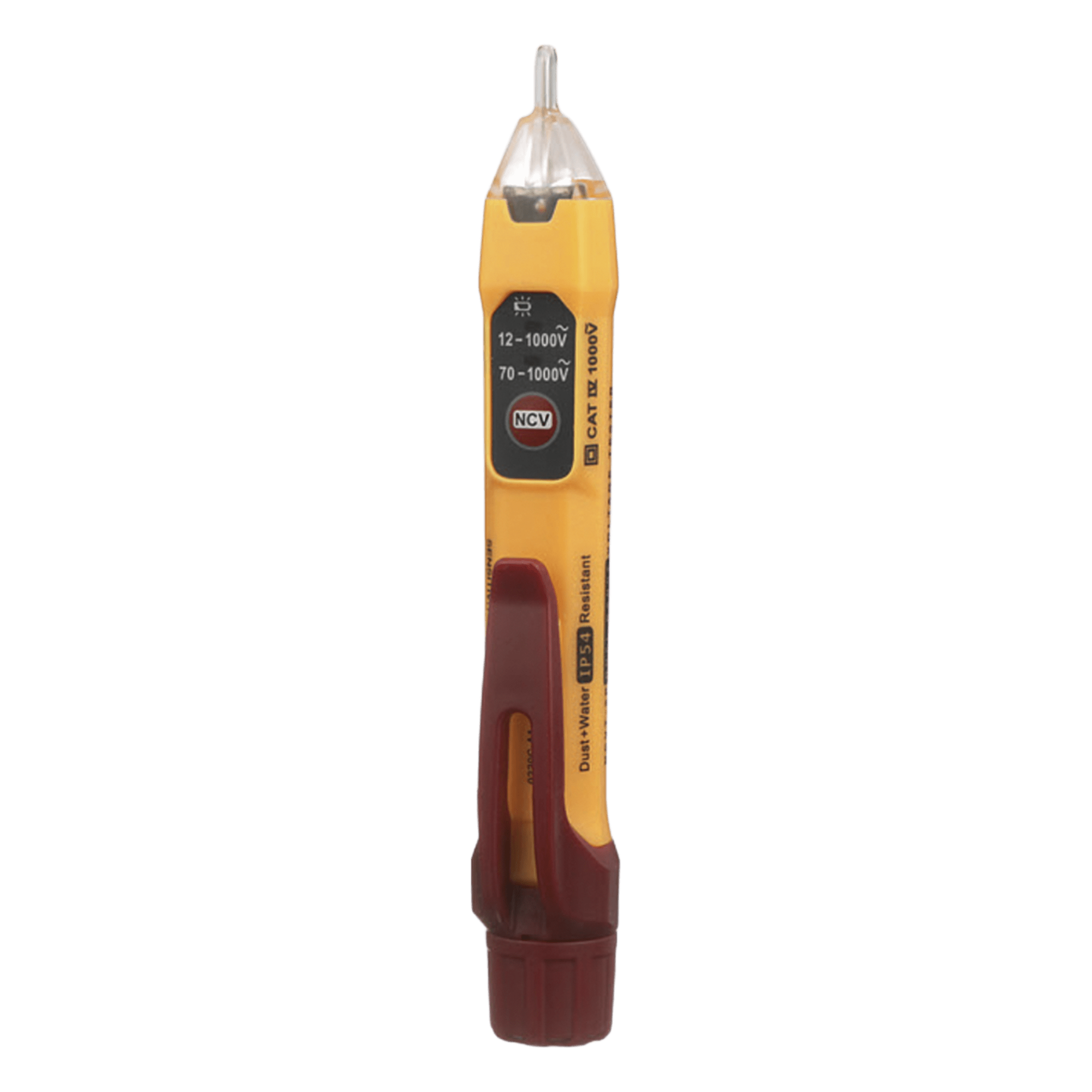 Detector de Voltaje sin Contacto tipo Lápiz, de Doble Rango de 12 a 1000 V CA o de 70 a 1000 V CA. — KLEIN TOOLS · SKU NCVT-2P