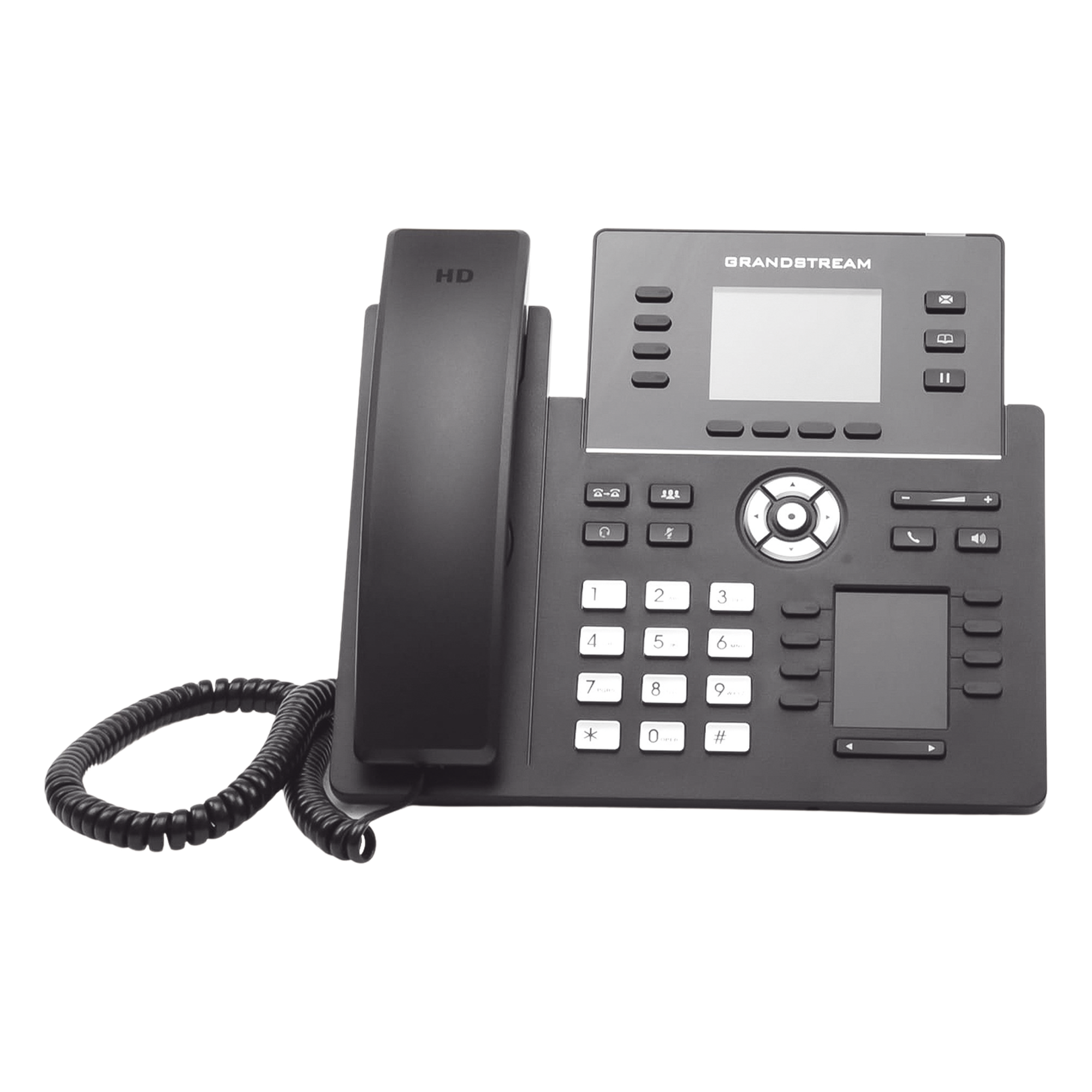 Teléfono IP Wi-Fi, Grado Operador, 4 líneas SIP con 4 cuentas, pantalla a color 2.8", puertos Gigabit, Bluetooth, PoE, codec Opus, IPV4/IPV6 con gestión en la nube GDMS — GRANDSTREAM · SKU GRP-2614