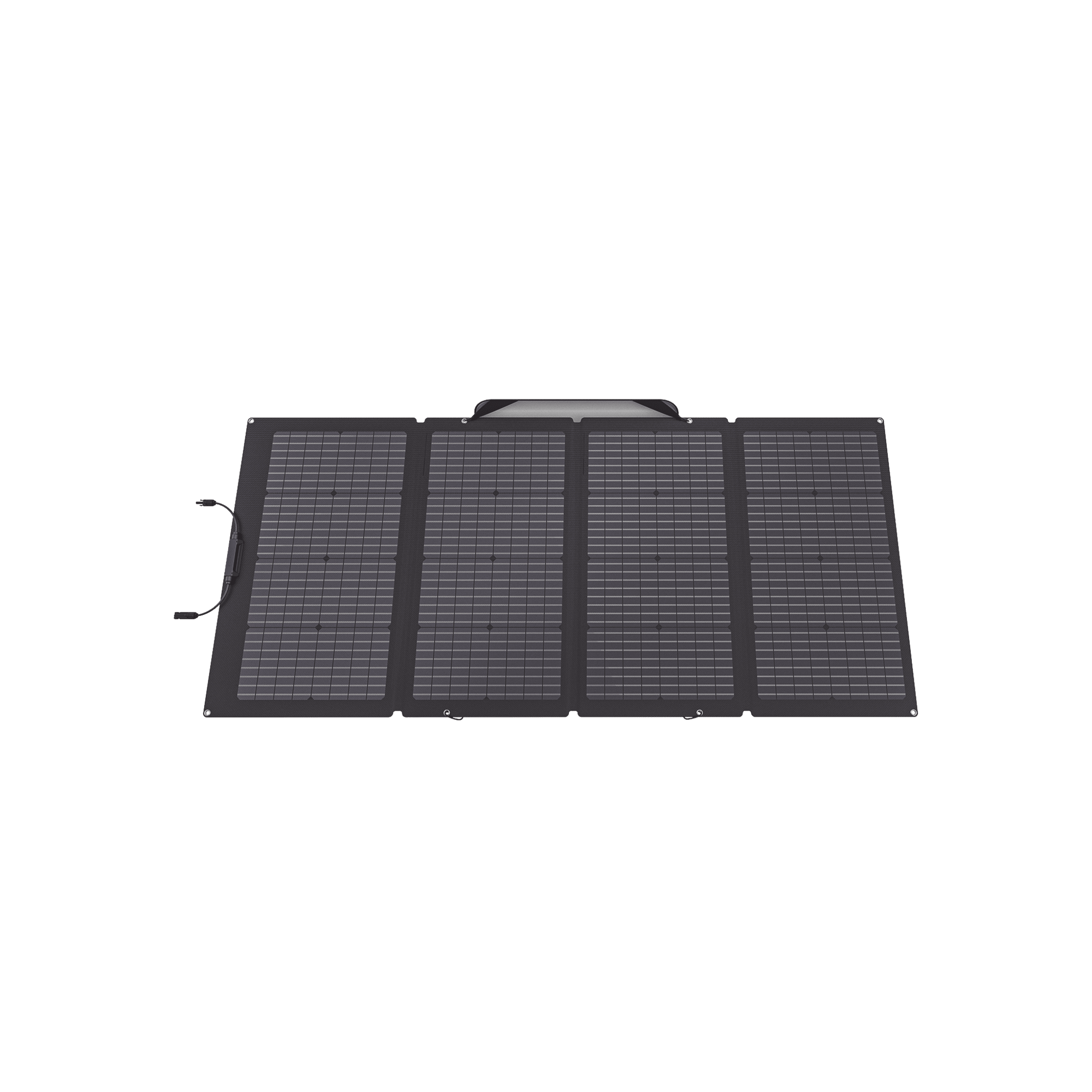 Módulo Solar Bifacial, Portátil y Flexible de 220W Recomendado para Estaciones Portátiles EFD330, EFD350 ó EFD500 / Ajuste de Ángulo / Carga Eficiente / Incluye Cable XT60 a MC4