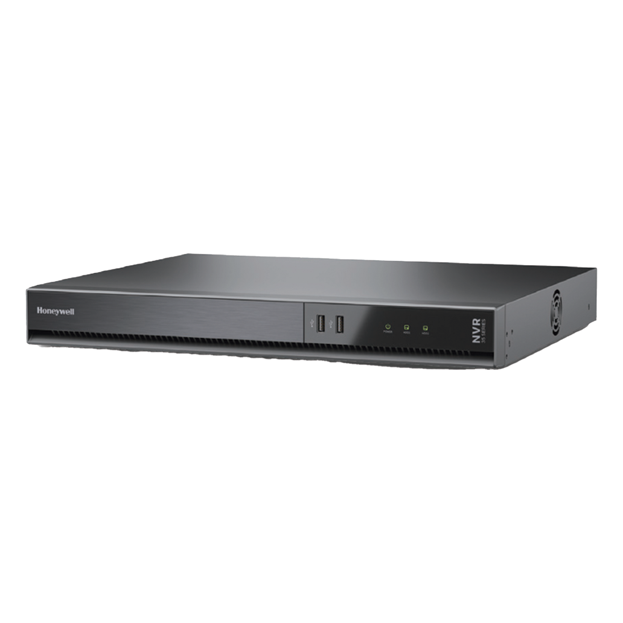 NVR IP / 16 Canales 4K UHD / 16 Puertos PoE+ 30 W / 130 W Totales / 2 Bahías HDD 20 TB / Audio Bidireccional / NDAA — HONEYWELL · SKU HN35160200