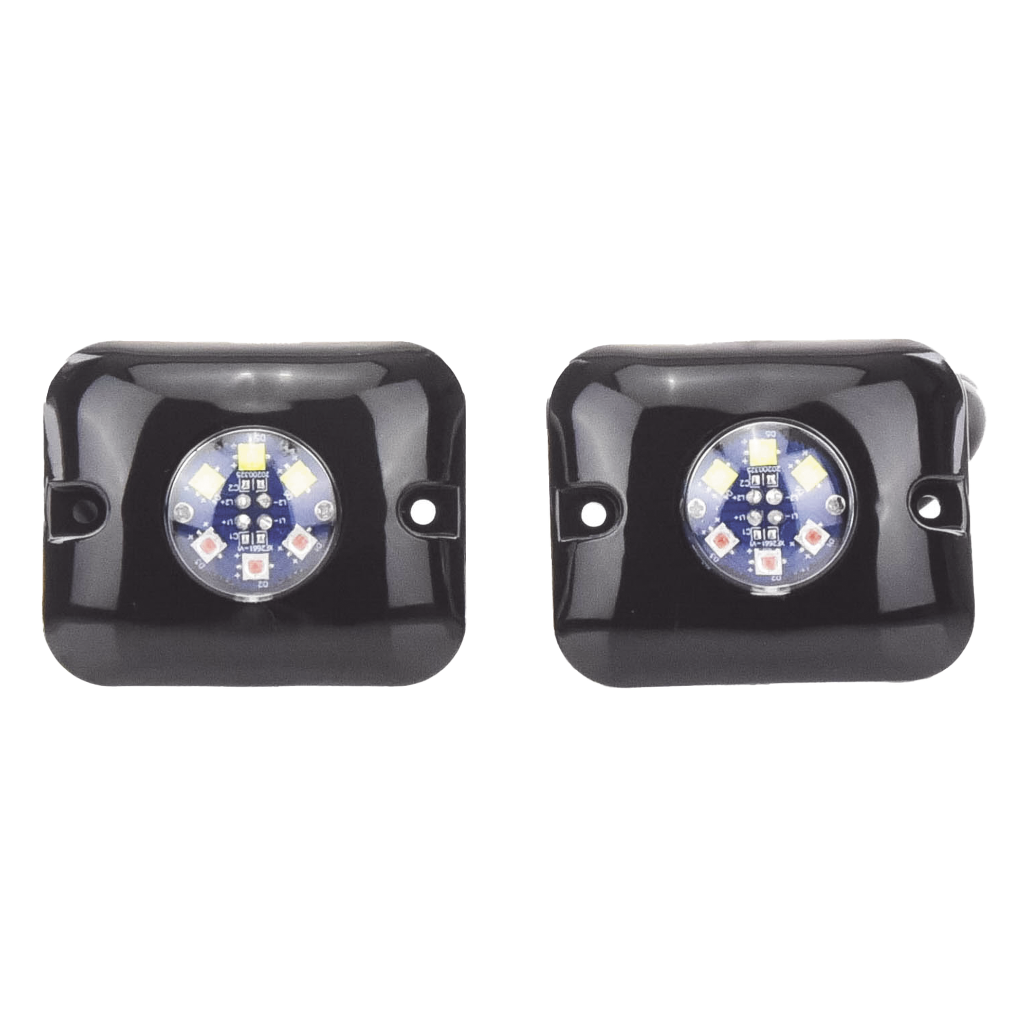 Estrobos Ocultos de 6 LED, Color ámbar / claro — EPCOM INDUSTRIAL SIGNALING · SKU X12AW