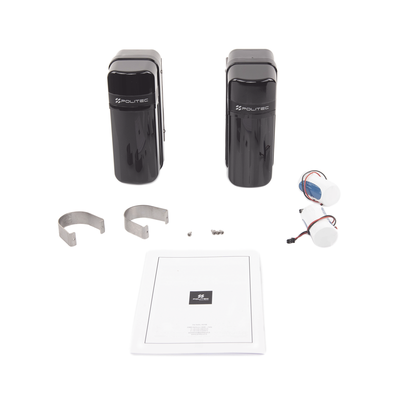 Detector Fotoeléctrico (A baterías) / 0 Falsas Alarmas / Alcance de 60m de Exterior y 350m en interior / Fácil Alineación / Compatible con cualquier panel de alarma