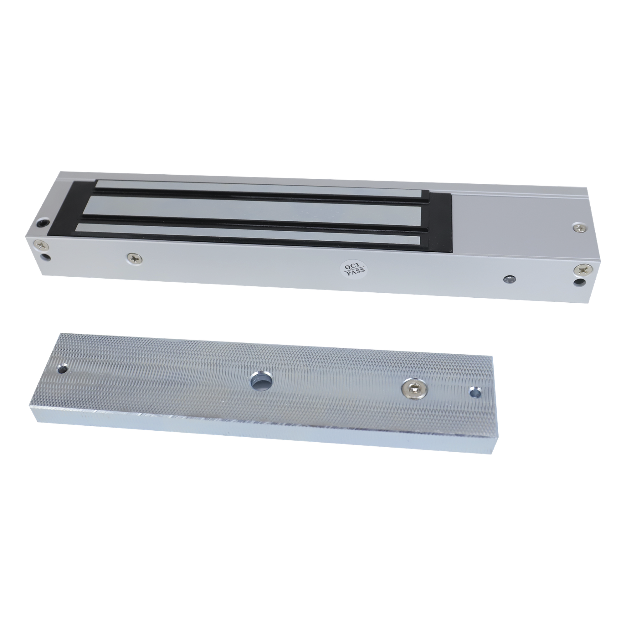 Chapa Magnética de 600 Lbs (272 Kg) / Montaje en Puerta Normal / Certificado CE / Uso en Interior / Magnetismo Anti-residual — HIKVISION · SKU DS-K4H255S