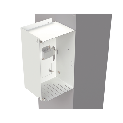 Montaje de Tamper para Gabinete IMP-30-V2. Compatible con SFTAMP01, SS072 o SS073.