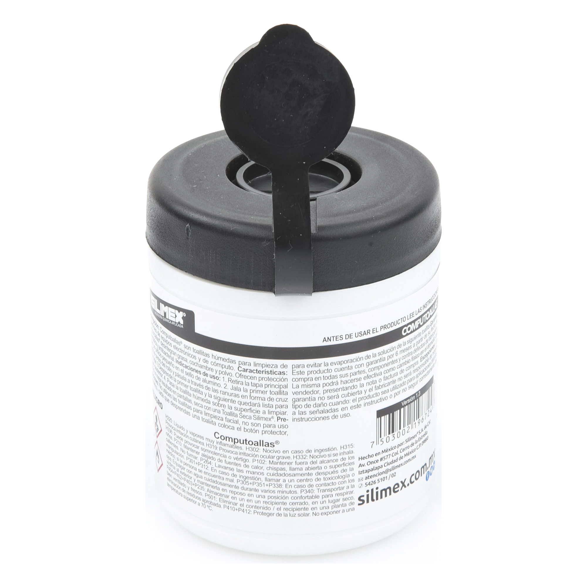 Toallas húmedas antibacteriales, para limpieza de gabinetes, equipos de cómputo, audio, vídeo y telefonía, 30 piezas 
