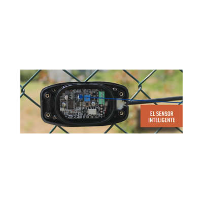 Sensor Inteligente Universal / Anti-trepa de intrusos / Para muros, mallas ciclonicas, rejas, paredes, andamios, vidrio, cristales, etc / Sin falsas alarmas /Protección de 5 metros de diámetro / Integración con cualquier panel de alar