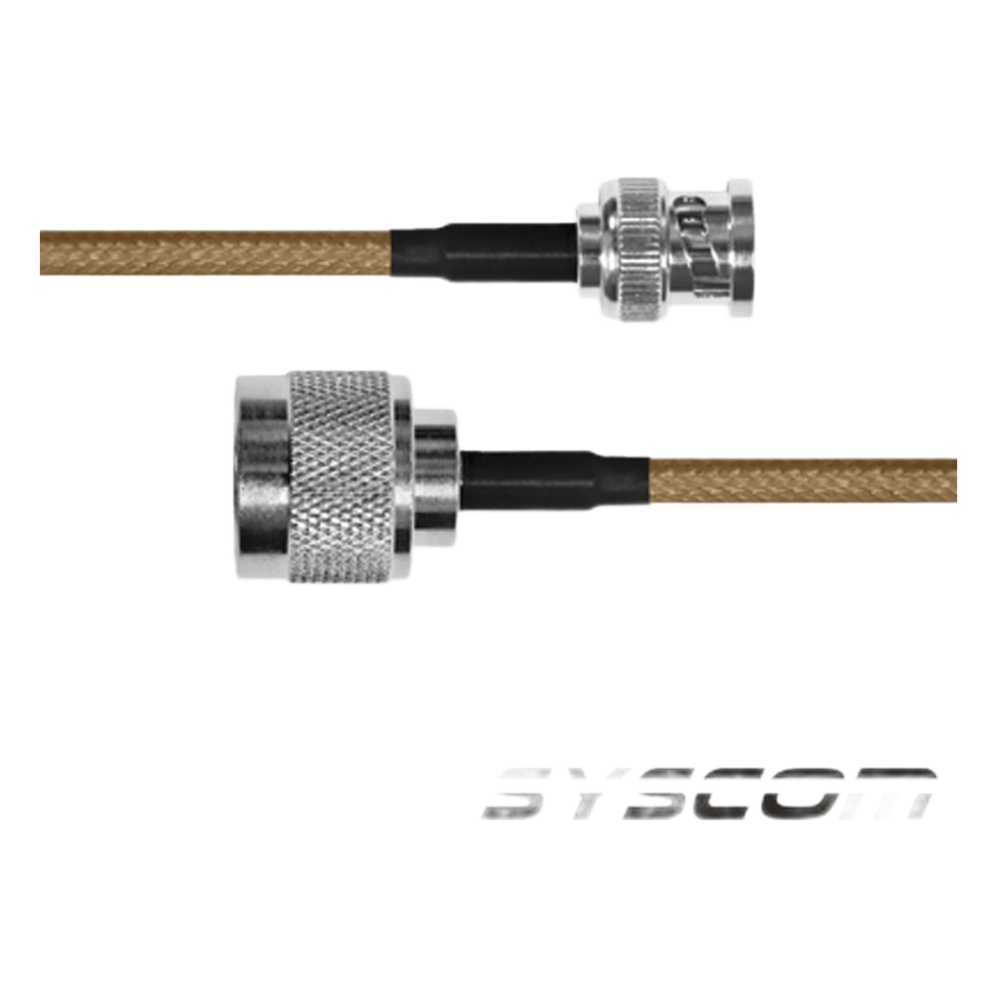 Jumper con Cable LP142 de 60 cm (23.62 Pulgadas), con Conectores BNC Macho a N Macho. — EPCOM INDUSTRIAL · SKU SBNC142KN60