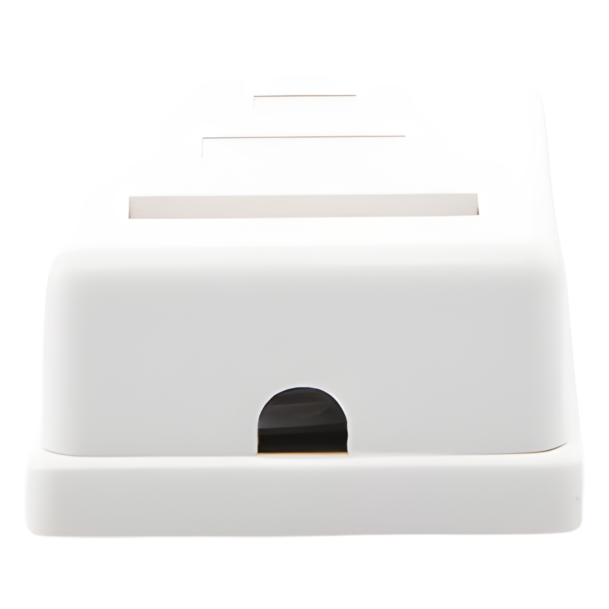 Caja de Pared / 1 Puerto Keystone / Cat5e STP / Montaje Vertical / 0 a 70°C / UL-CE-ETL