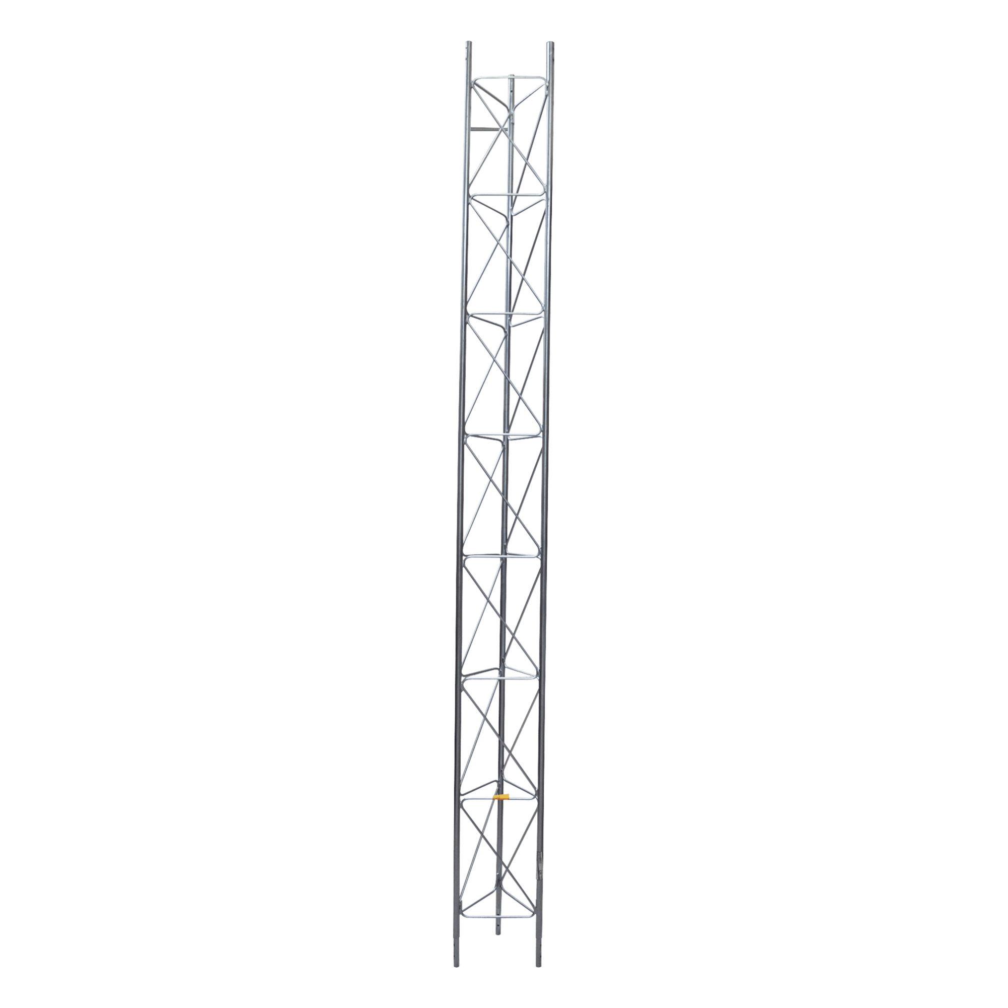 Tramo de Torre Arriostrada de 3m x 30cm, Galvanizado por Inmersión, Hasta 30 m de Elevación. Zonas Húmedas. — SYSCOM TOWERS · SKU STZ-30G