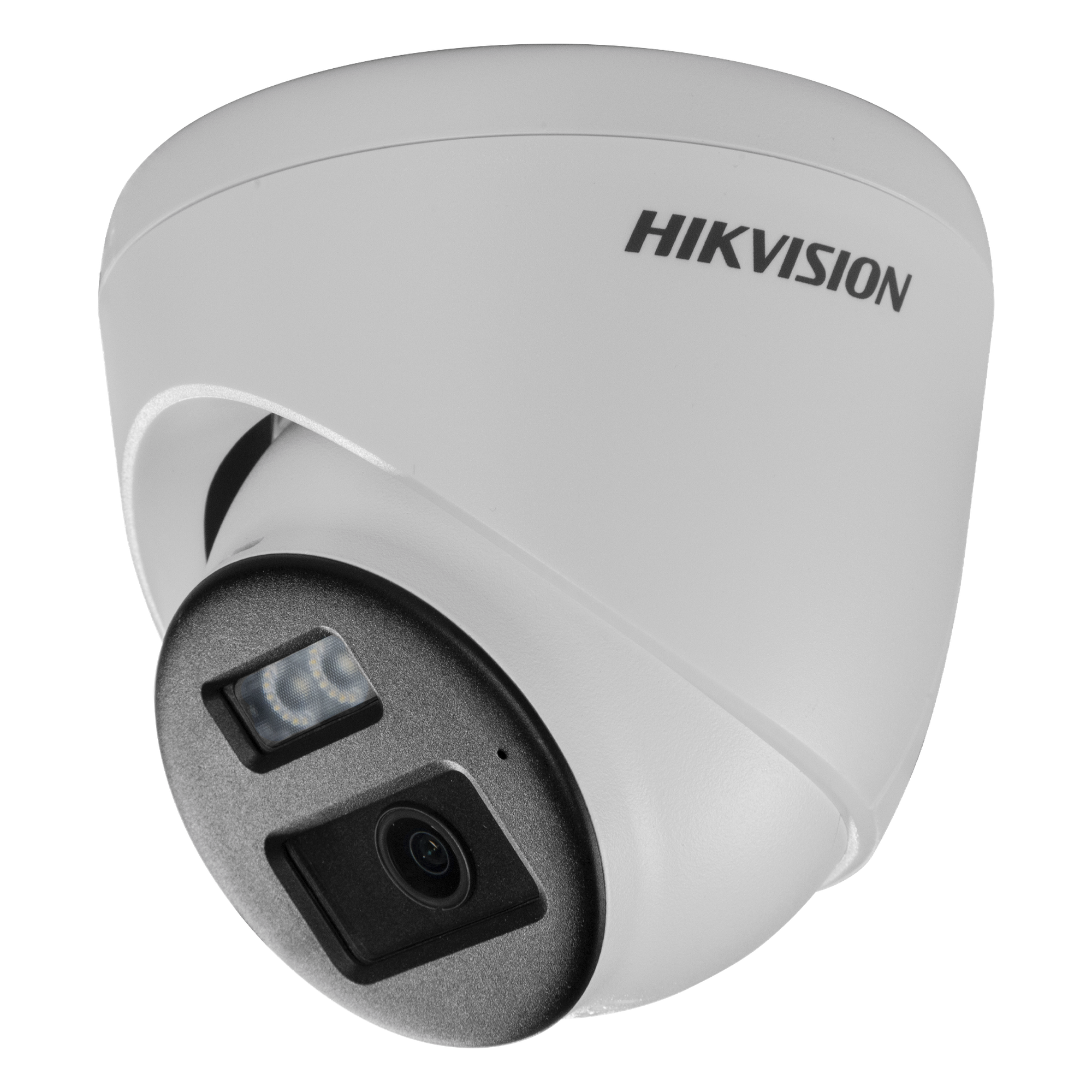 [Audio Bidireccional + Dual Light + ColorVu] Turret TURBOHD 3K (5 Megapixel) / Lente 2.8 mm / 40 mts IR EXIR + 40 mts Luz Blanca / Micrófono y Bocina Integrado / Exterior IP67 / dWDR — HIKVISION · SKU DS-2CE78K0T-LTS