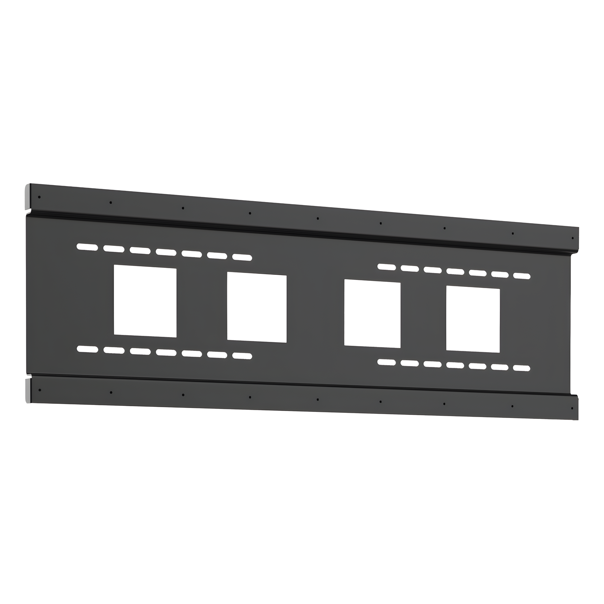 Montaje de Pared para Dockstation BodyCam / Acero SPCC / 4 Módulos de Expansión / 1132 x 370 mm — HIKVISION · SKU DS-MH1902