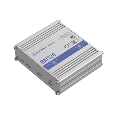 UPS industrial para (RUT2xx, RUT9xx, RUTXxx, TRBxxx) 2300 mAh 17 Wh, 12 volts de salida — TELTONIKA · SKU BAT120