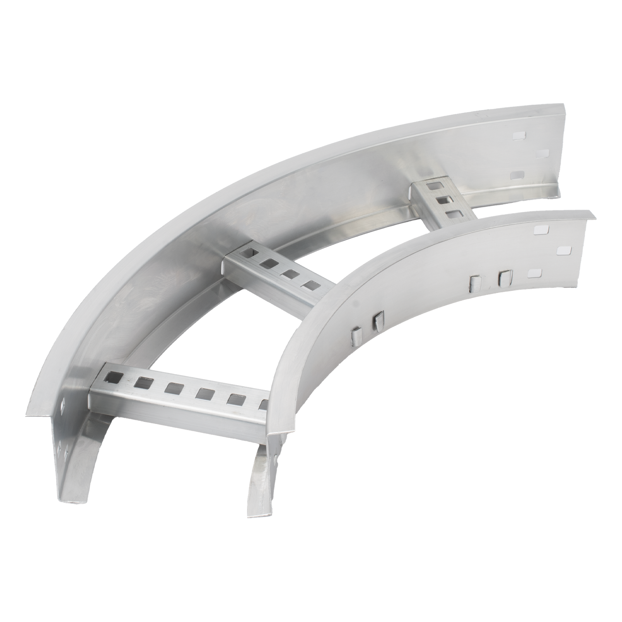 Curva Horizontal de Aluminio de 90° Perfil Z / Peralte 3 1/4" / Ancho 6" / Radio 8" / Incluye Tornillería (CHC90EZ314R8X6AK) — CHAROFIL · SKU CHC908R8X6AK