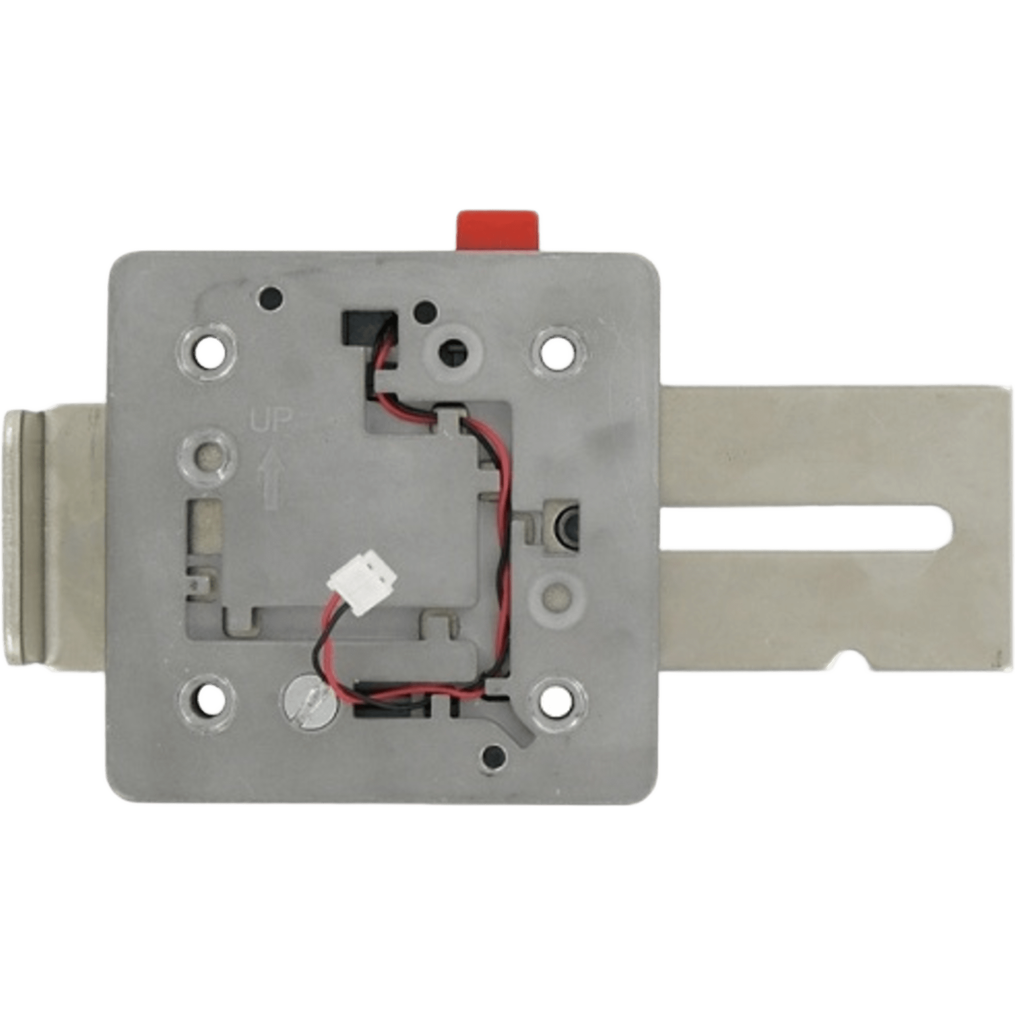 Kit de Protección para Ojo de Cerradura SC112 / Compatible con Detectores de Vibración Sísmica SC Series / Placa Base y Cubierta de Acero / Instalación en Puertas de Bóvedas y Cajas Fuertes / Incluye Plano de Perforaci&o