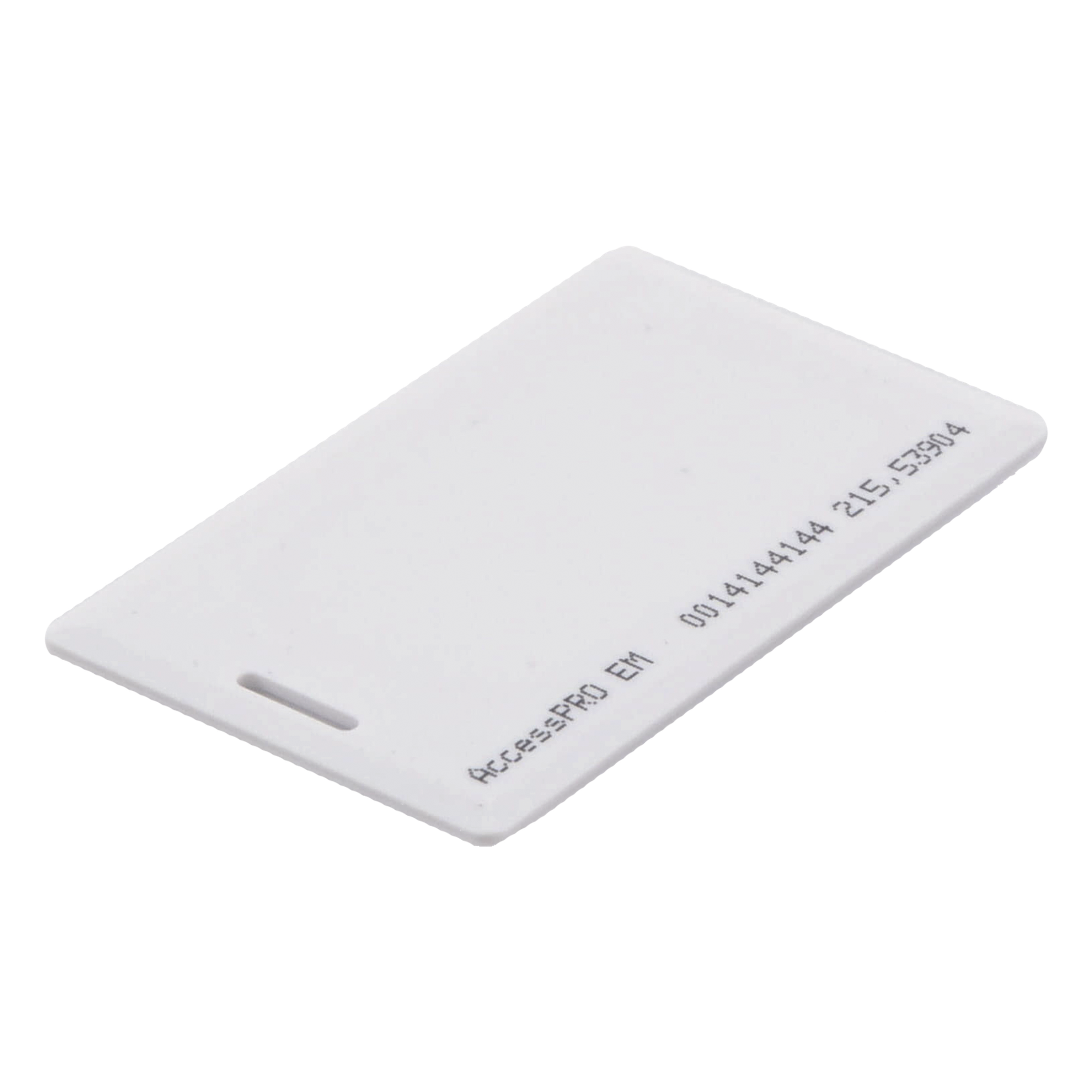 Tarjeta de Proximidad / 125 kHz / 1.8 mm / Wiegand 26-bit / TK4100 / 0.006 ft — ACCESSPRO · SKU ACCESS-PROX-CARD