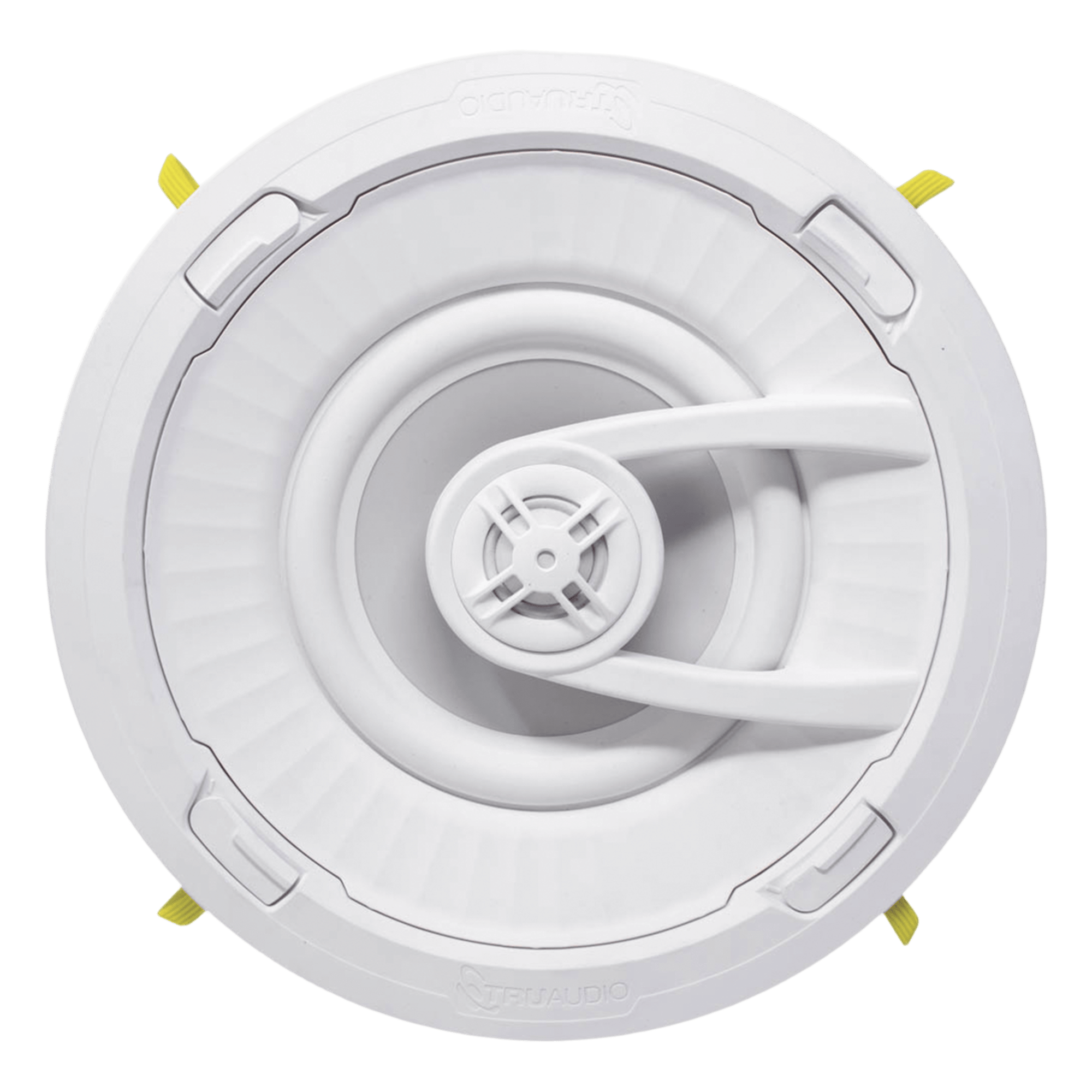 Altavoz de 7 " | montaje de Techo | Diseño TruGrip | Instalacion Sin Herramientas | Woofer de Polipropileno Blanco con Quick Connect 