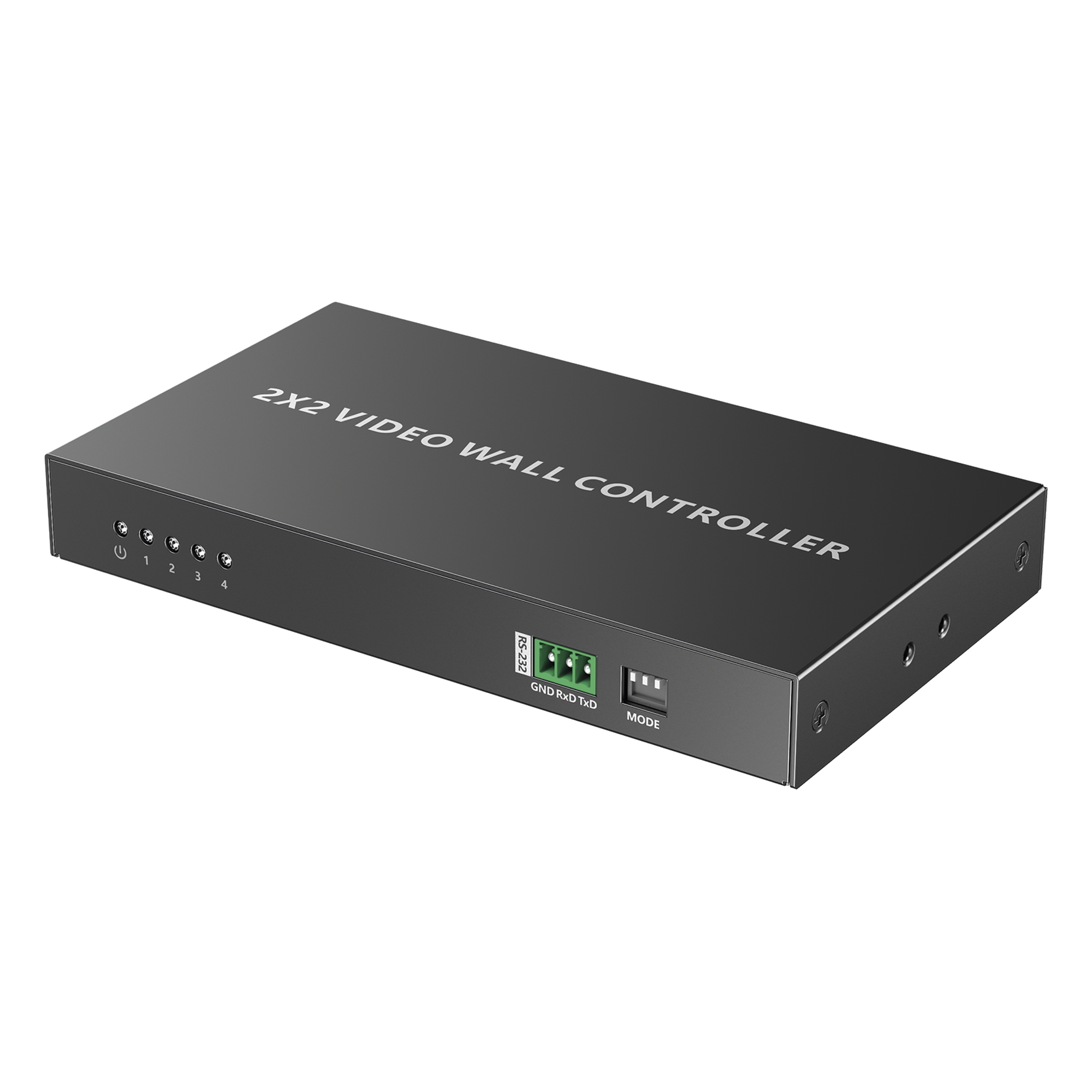 Controlador de VideoWall 2x2 | Multiples Modos de Vista | Audio 3.5mm | Control RS232 — EPCOM TITANIUM · SKU TT104VW