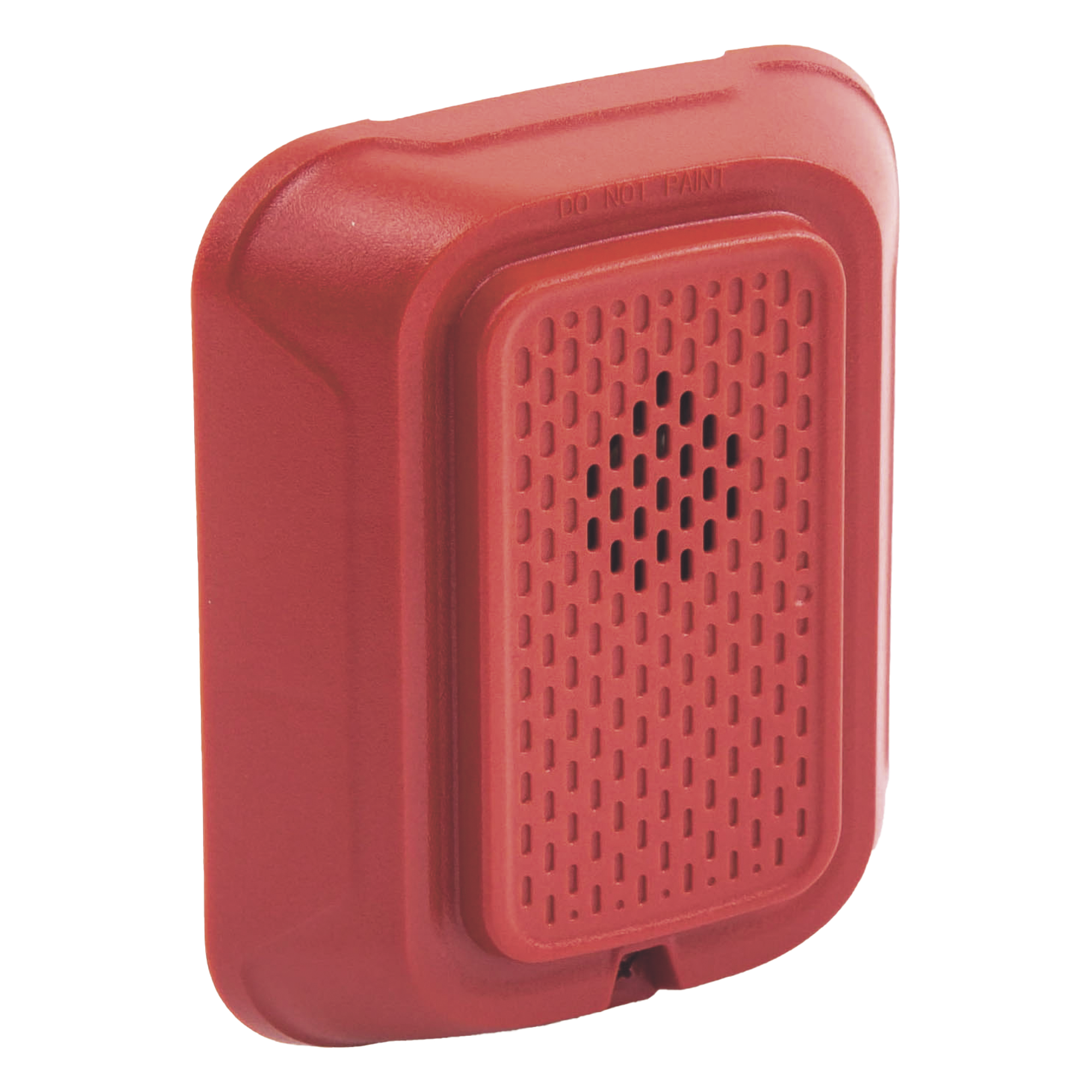 Sirena (bocina) para pared sin lámpara estroboscópica, color rojo, tono y volumen seleccionables, 12 o 24 Vcd — SYSTEM SENSOR · SKU HR-L