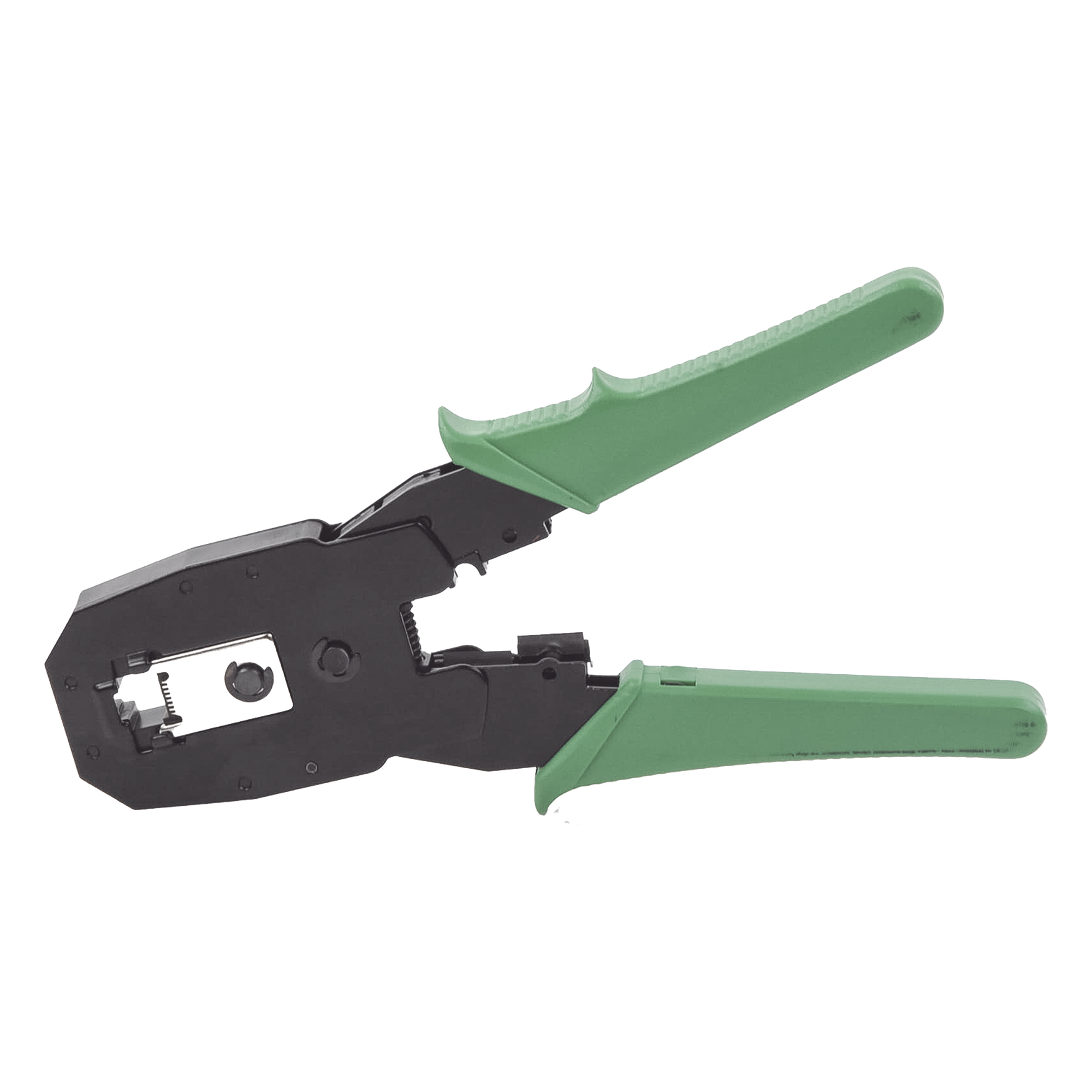Pinzas para plegar (Ponchadoras) cables RJ11, RJ12, RJ45 telefónicos y cables de red Cat5e, Cat6, Cat6a y con Cavidades para 4, 6 y 8 conductores.