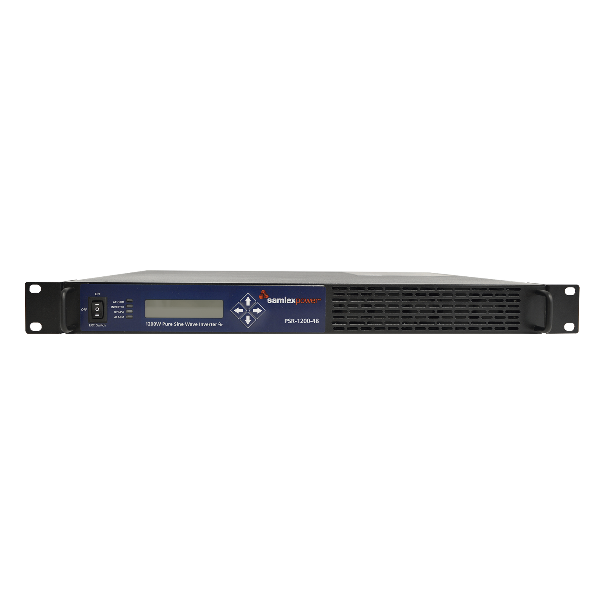 Inversor de corriente Onda Pura Montaje en rack 1200W, 48 Vcc- 120 VCA, 50/60 Hz