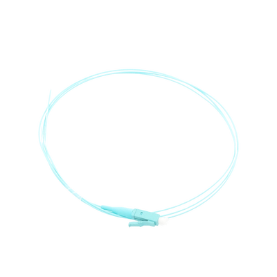Pigtail de Fibra Óptica Monomodo LC/APC, Simplex de 1 Metro (3.28 Pies)