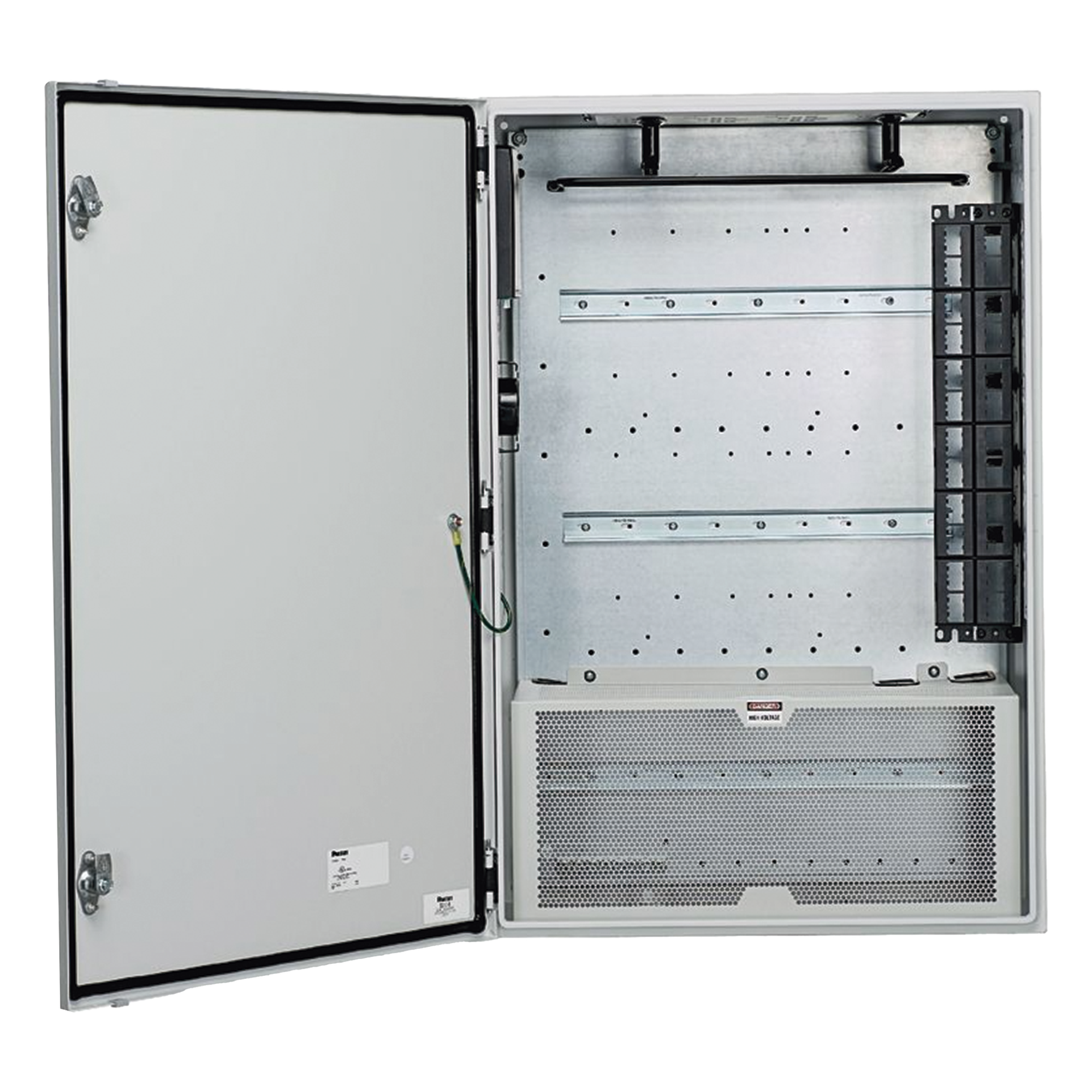 Gabinete de Zona de Instalación en Pared, Diseñado Para Dos Switches, Uso Industrial con Clasificación UL tipo IP66 y 4/12, Color Gris — PANDUIT · SKU Z23C-S