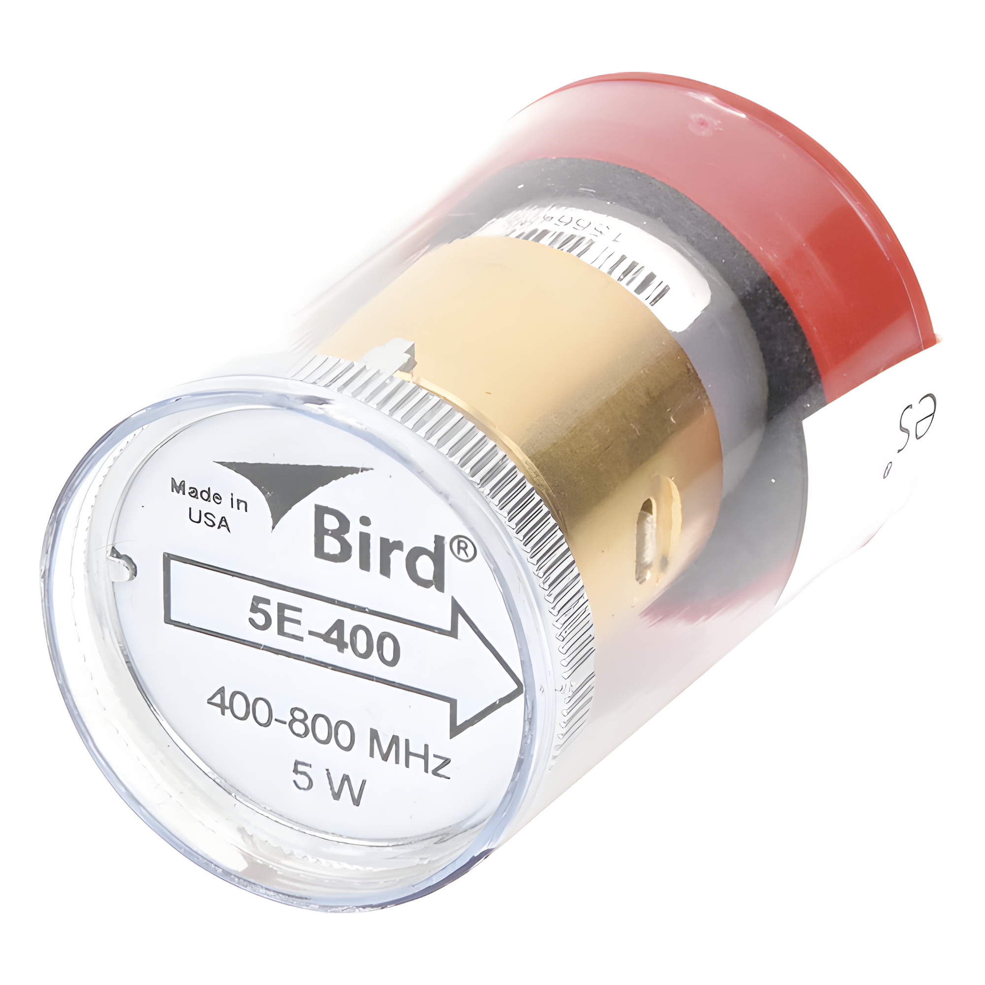 Elemento de 50 Watt en linea 7/8" para Wattmetro BIRD 43 en Rango de Frecuencia de 400 a 800 MHz. — BIRD TECHNOLOGIES · SKU 50E-400