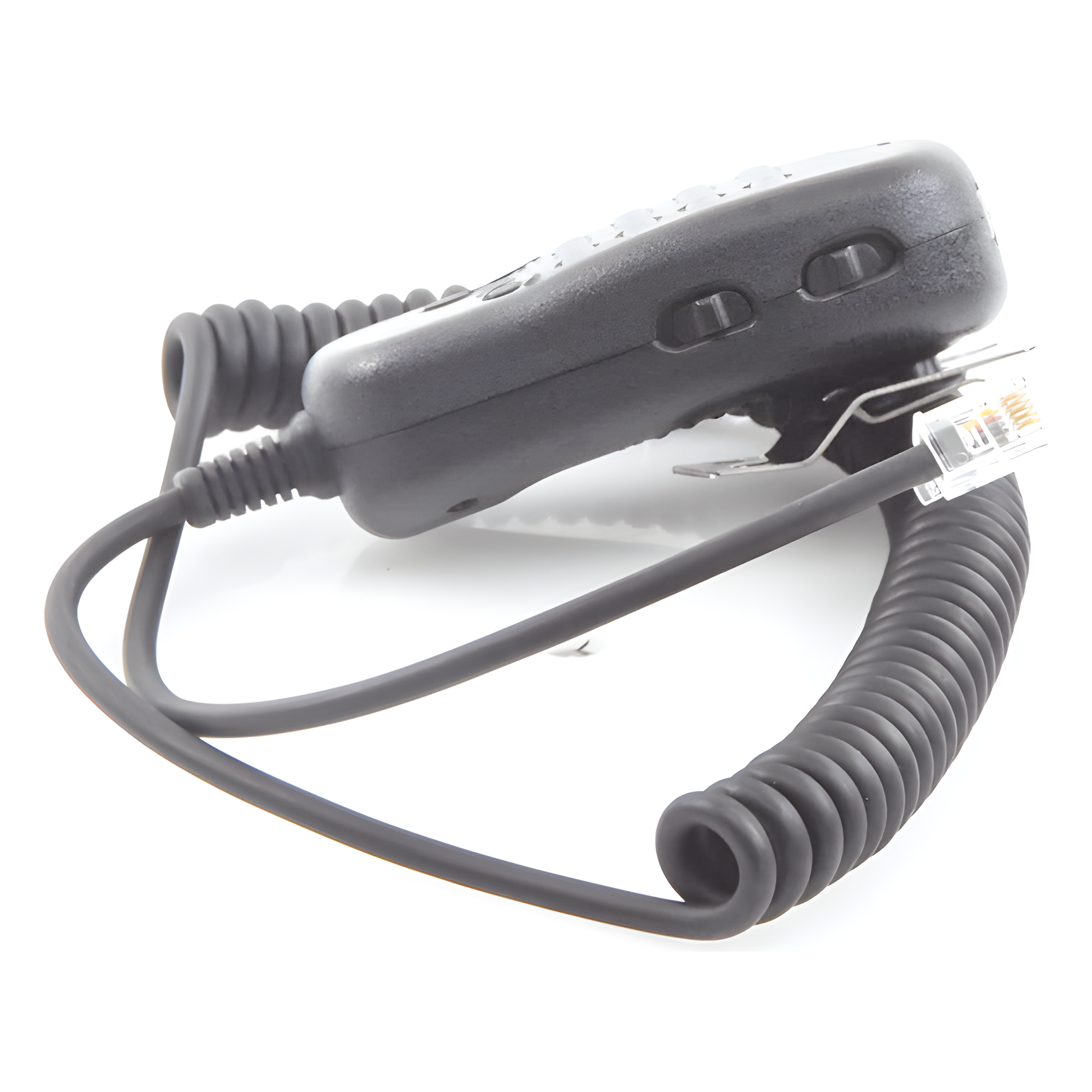 Micrófono para Radio Móvil / Conector RJ-45 de 6 Pines / Teclado Retroiluminado / IP54 / Cable Kevlar 40 kg