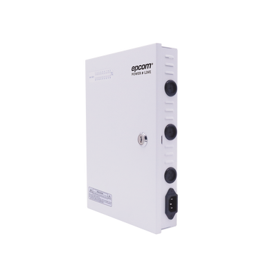 Fuente PREMIUM / 11-15 V / 18 canales / 30 A / Alta tecnología en seguridad / Doble ventilador / Hasta 1.85 Amperes por Salida / Filtro de Ruido por canal / Diseño de alta gama.
