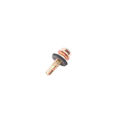 Tornillo Punta Broca Sello Montado 6.4 X 25 mm (1/4" X 1") Caj. C/100pz.
