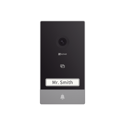 Videoportero IP Conexión a 2 Hilos / Con Monitor Wi-Fi para Interior / Frente de Calle IP65 Uso En Exterior Debe Tener Protección / Cámara 3 Megapíxel / Llamada a la App / Apertura remota / Apertura de 1 Puerta y un 1 Porton