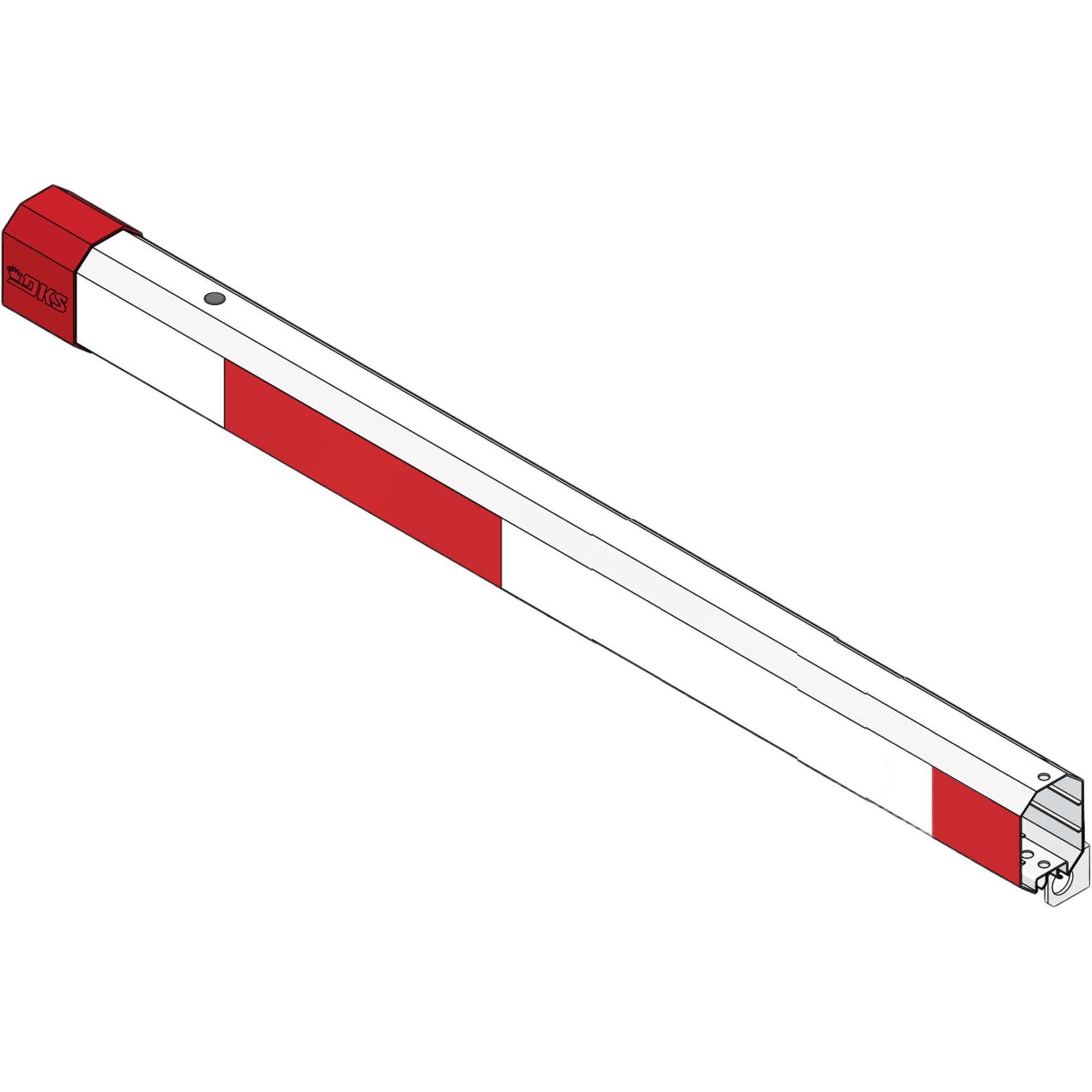 Brazo Octagonal de Aluminio de 4.2 metros / Compatible con Iluminación Rojo-Verde (No incluida)