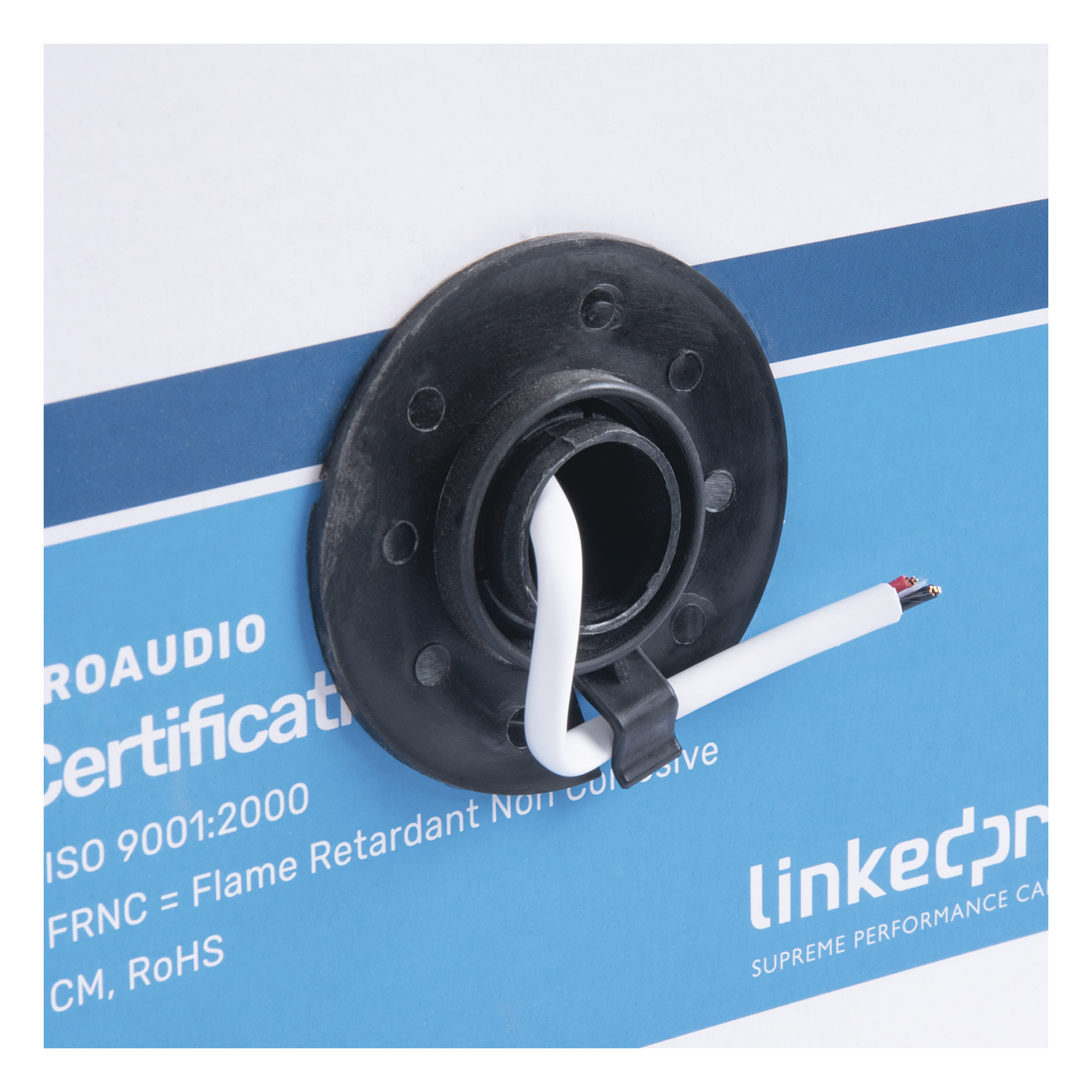 Cable para Audio Profesional de 2 Conductores Calibre 18 para Aplicaciones de Audio y Automatización Bobina de 152 Metros (500 Pies)
