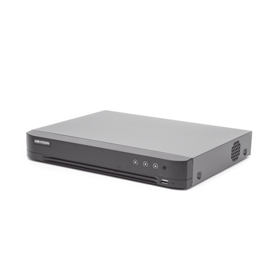 DVR 8 Canales TurboHD + 4 Canales IP / 5 Megapixel - 3K Lite / Acusense (Evita Falsas Alarmas) / Audio por Coaxitron / 1 Bahía de Disco Duro / H.265+ / Salida de Video en Full HD